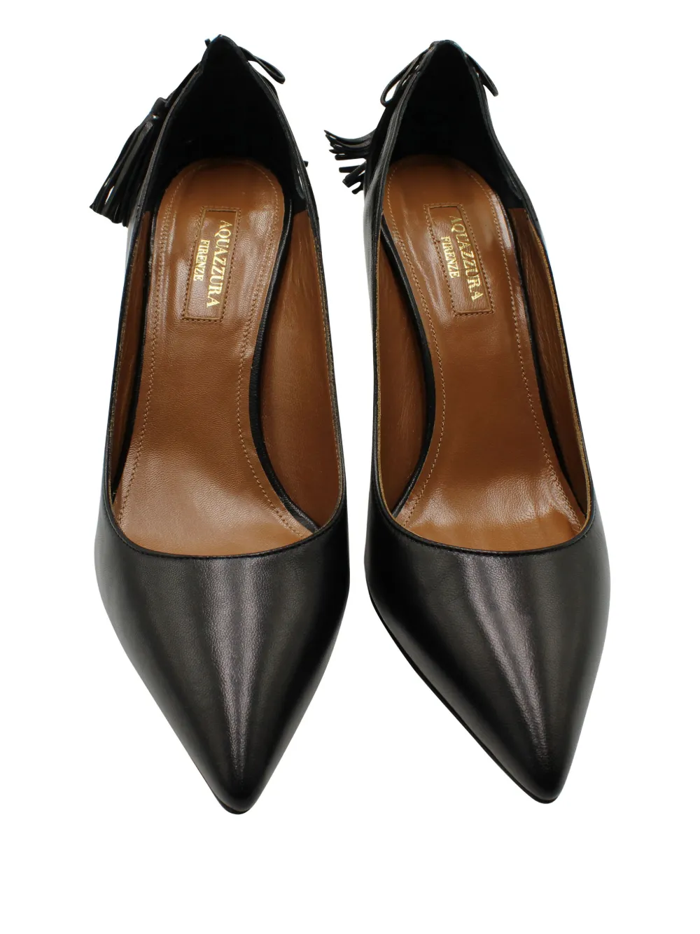 Pre-owned Aquazzura 85mm Forever Marilyn Pumps In Black