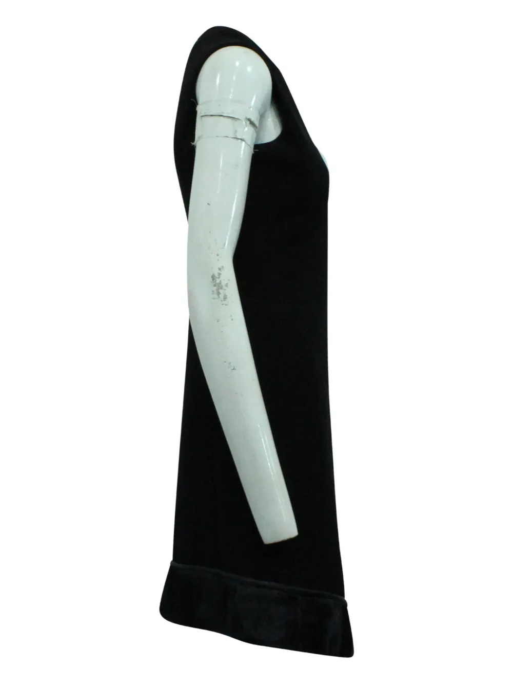 Pre-owned Neil Barrett A-line Sleeveless Dress In Black