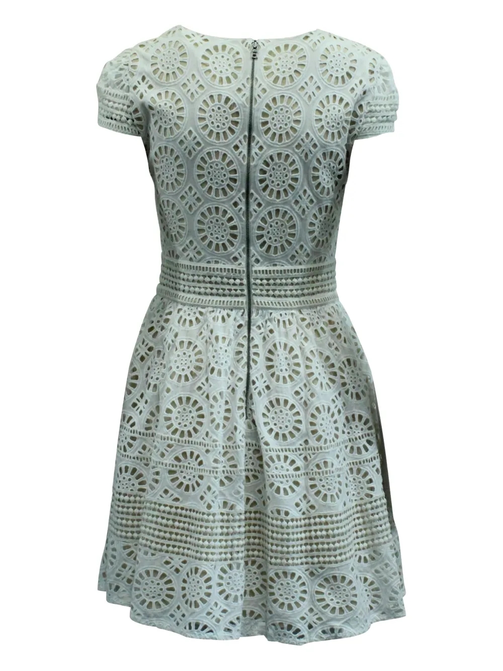 Alice + olivia eyelet lace dress - Wit