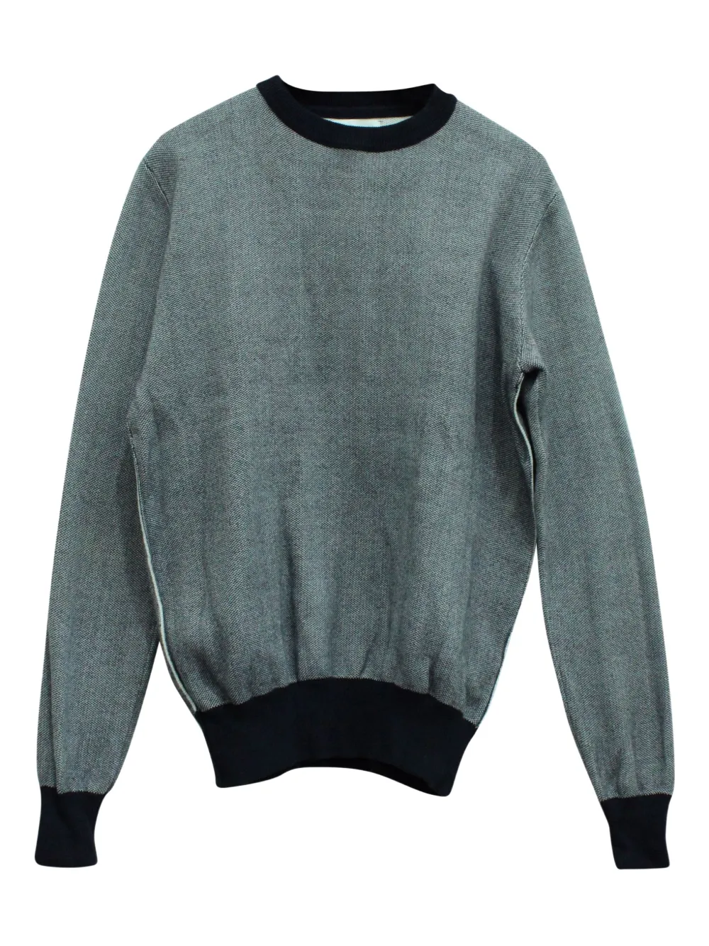 Mr P. birdseye cotton sweater | Grey | Image 1