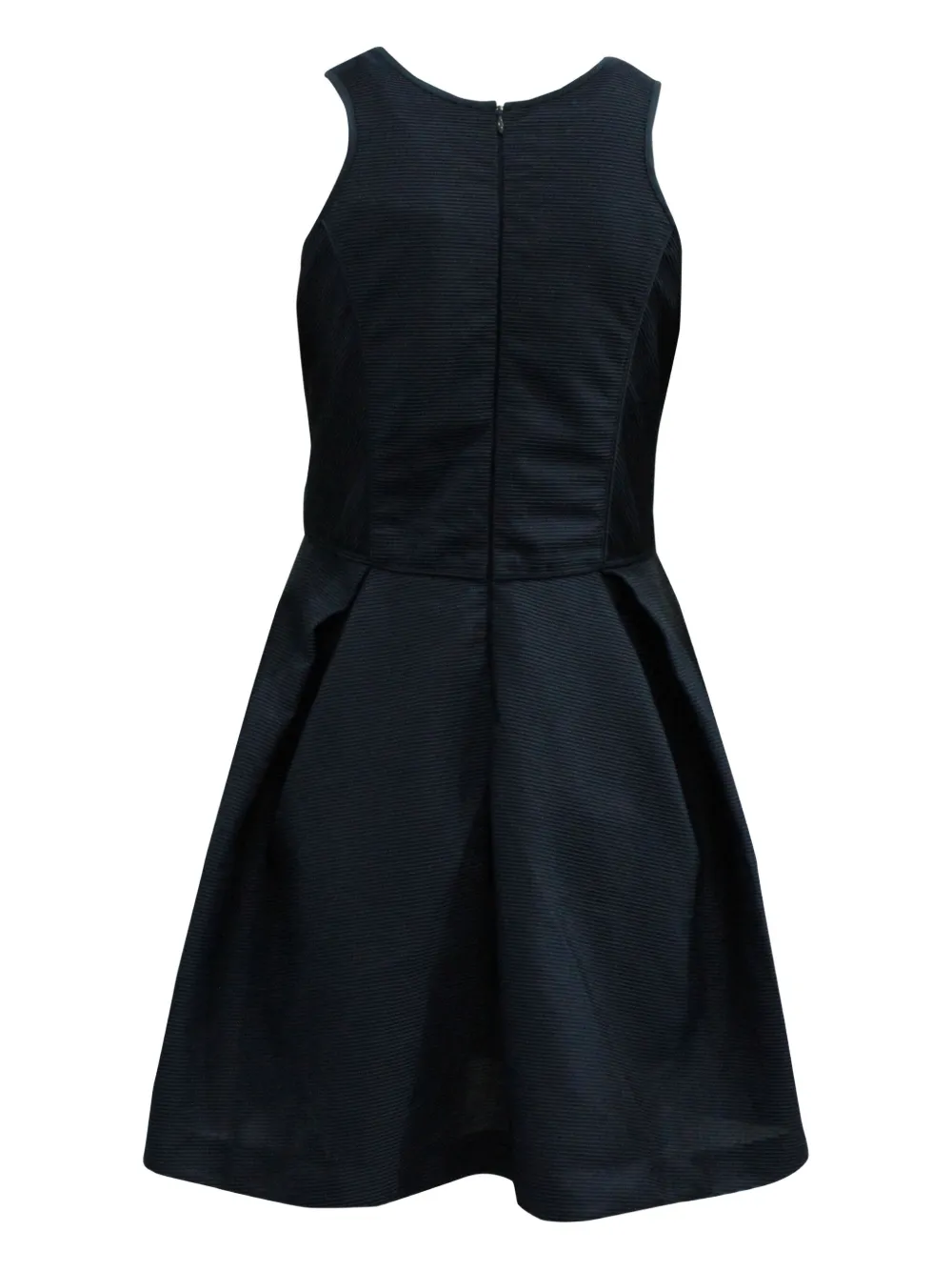 Maje inverted-pleat sheath dress - Blauw