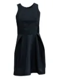 Maje inverted-pleat sheath dress - Blue