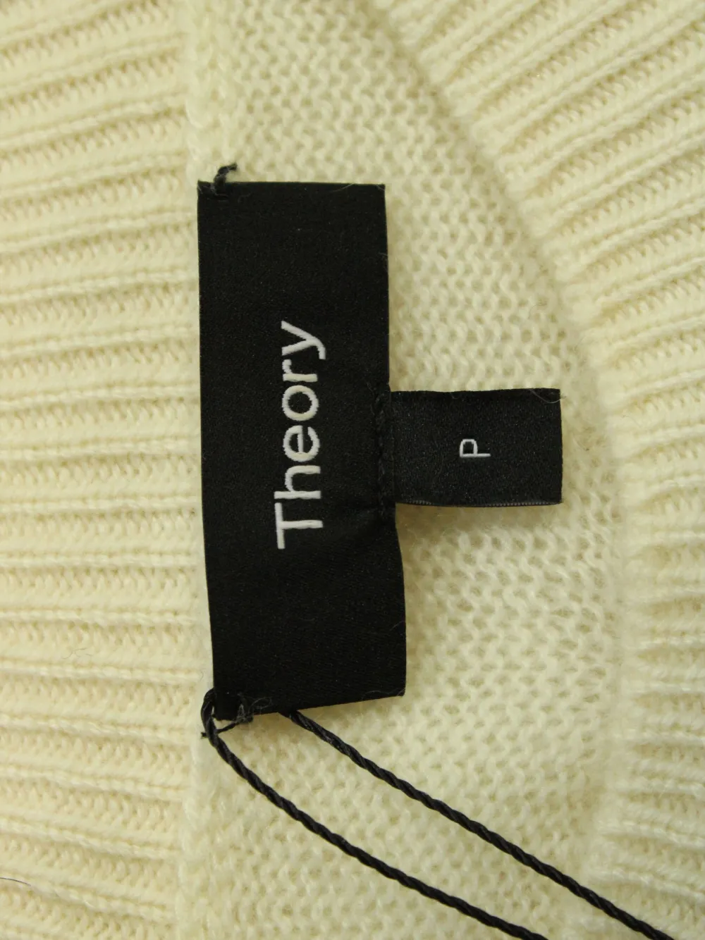 Pre-owned Theory Crew-neck Sweater In White