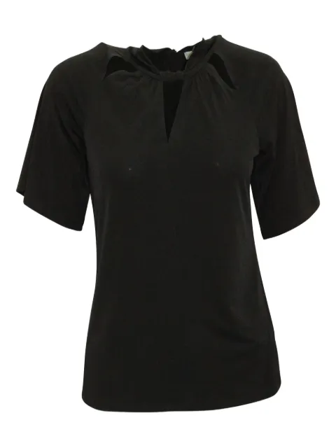 Michael Kors Vintage cut-out raglan-sleeve T-shirt