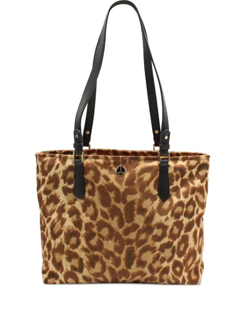 Kate Spade Taylor leopard-print tote bag