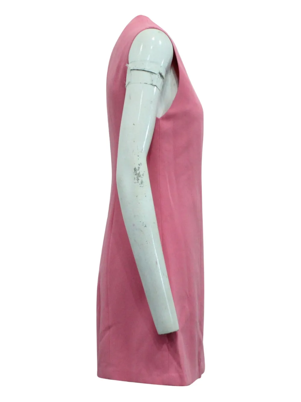 Pre-owned Alice And Olivia Coley Round-neck Sleeveless Dress In Pink