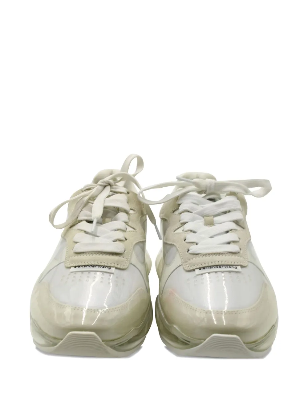 Pre-owned Alexander Wang Stadium Sneakers In White