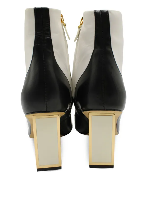 DVF Diane Von Furstenberg Cainta Boots White FARFETCH UK