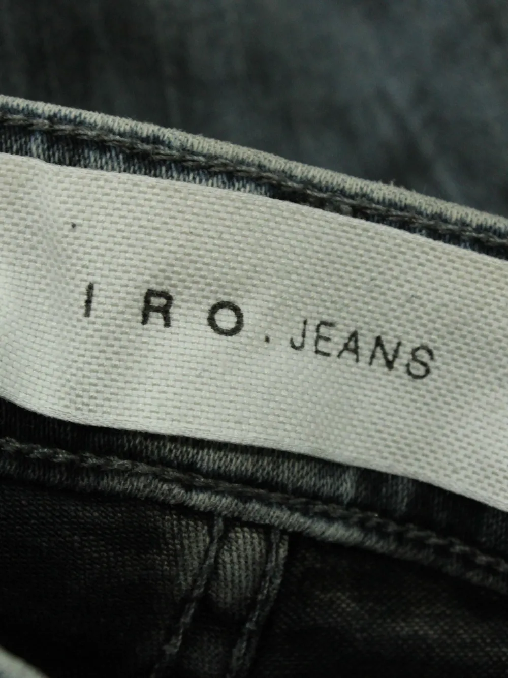 Pre-owned Iro Acid-wash Jeans In Blue