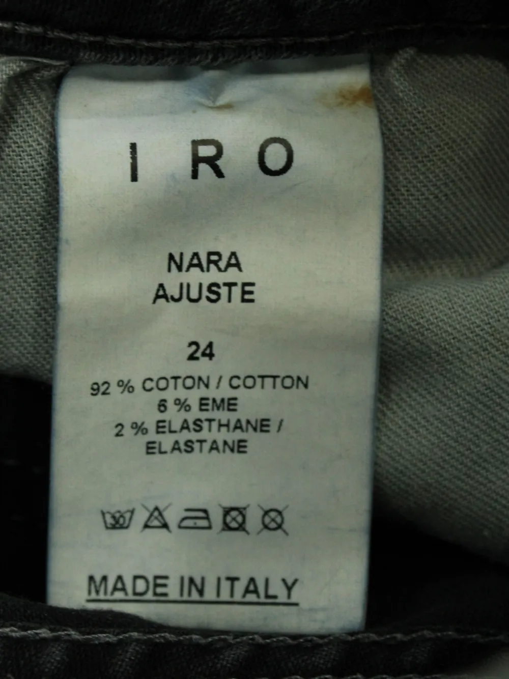 Pre-owned Iro Acid-wash Jeans In Blue