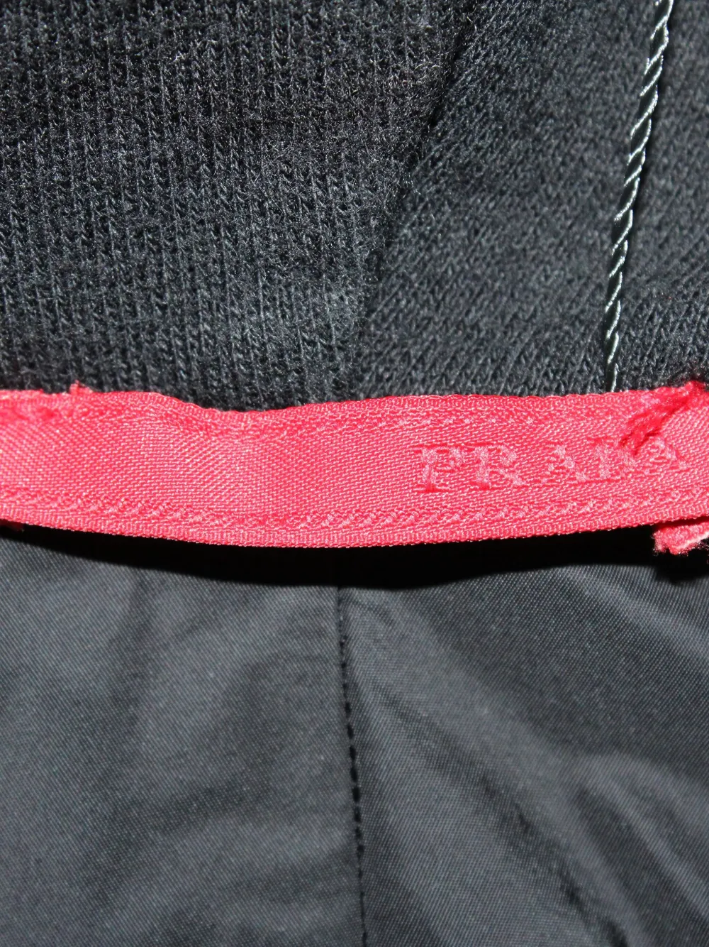 Pre-owned Prada Hooded Zip-up Jacket In Black