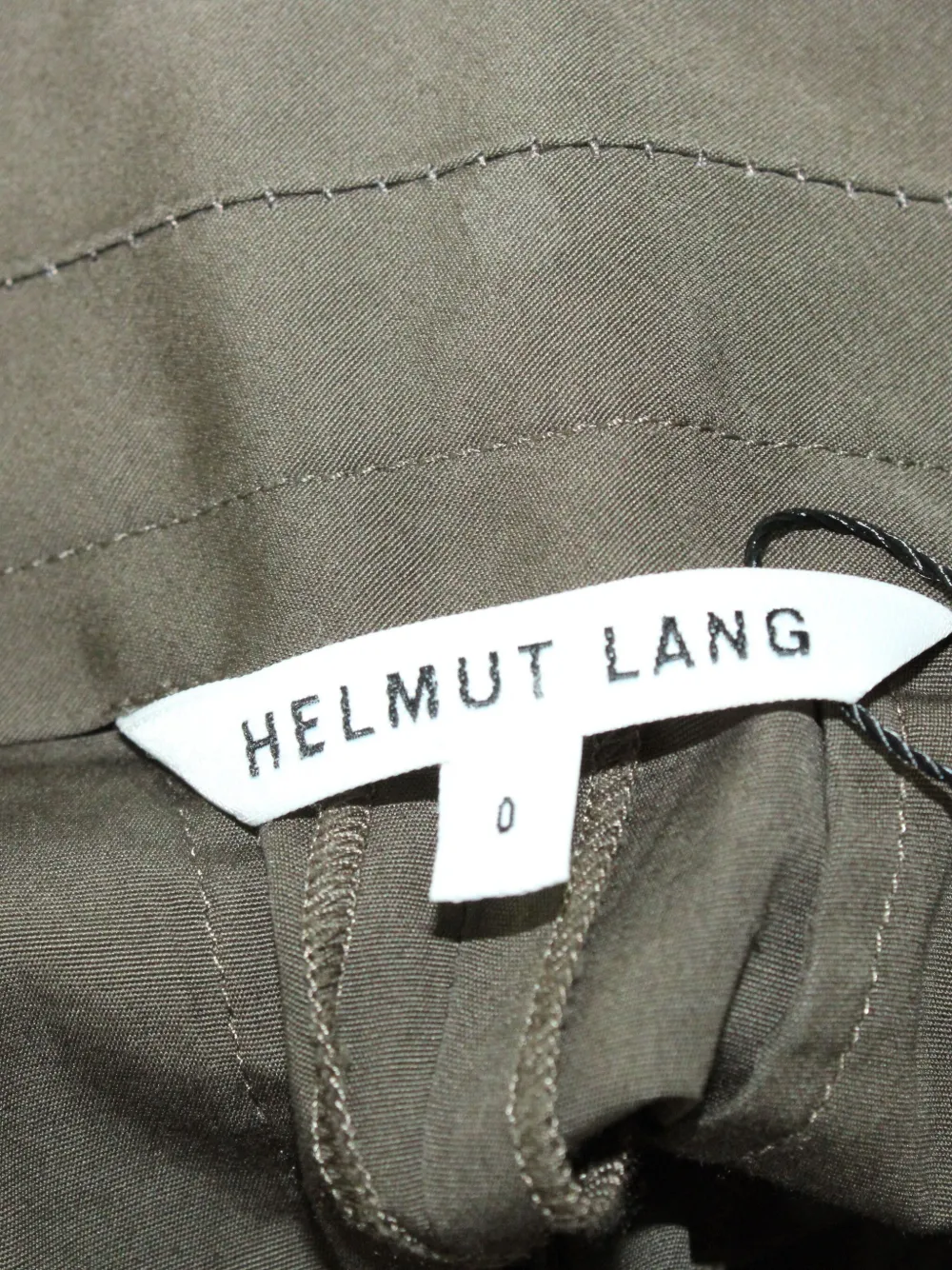 Pre-owned Helmut Lang Cargo-pocket Trousers In Green