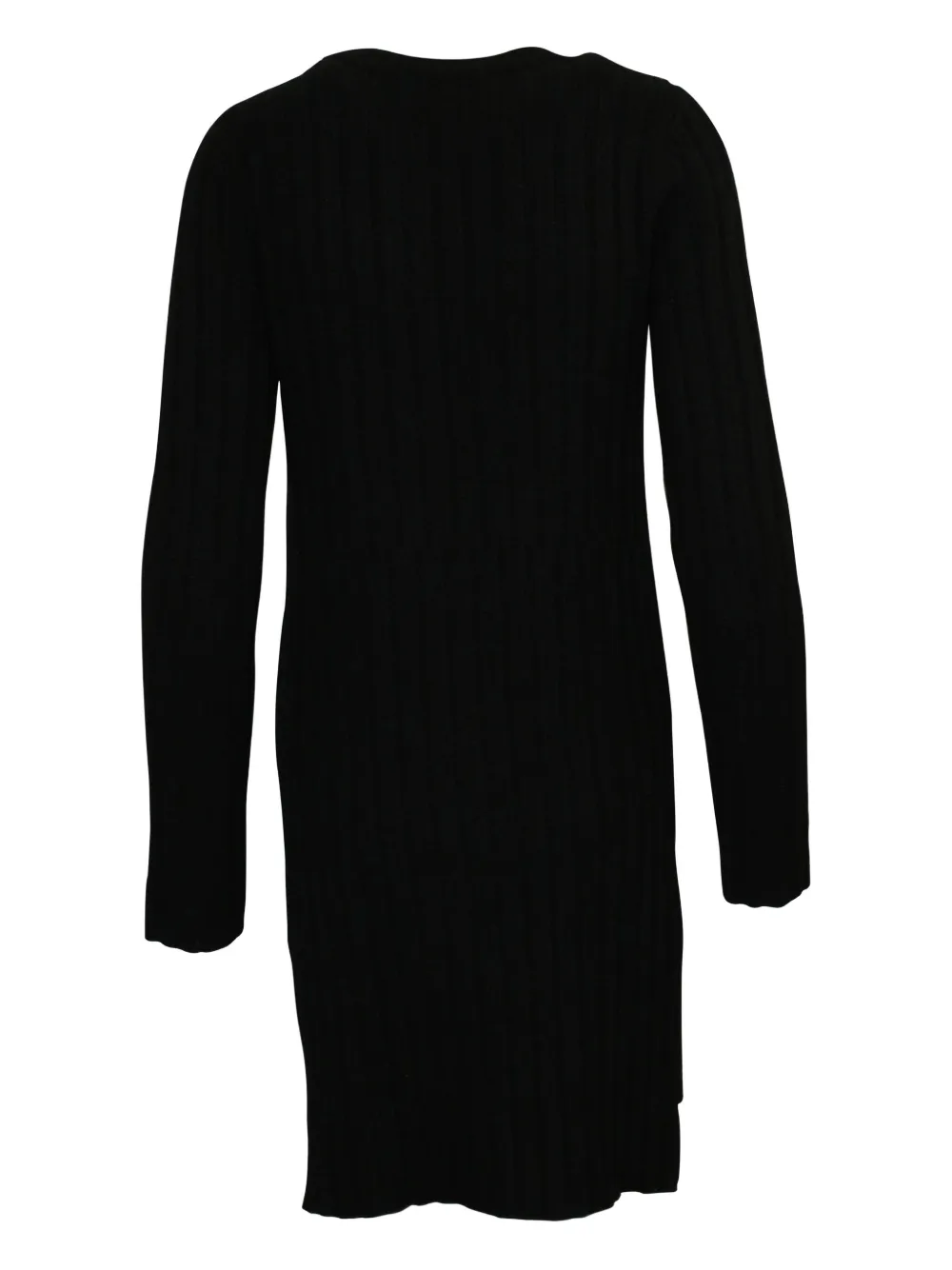 Pre-owned Joseph Ribbed Wool Top In Black