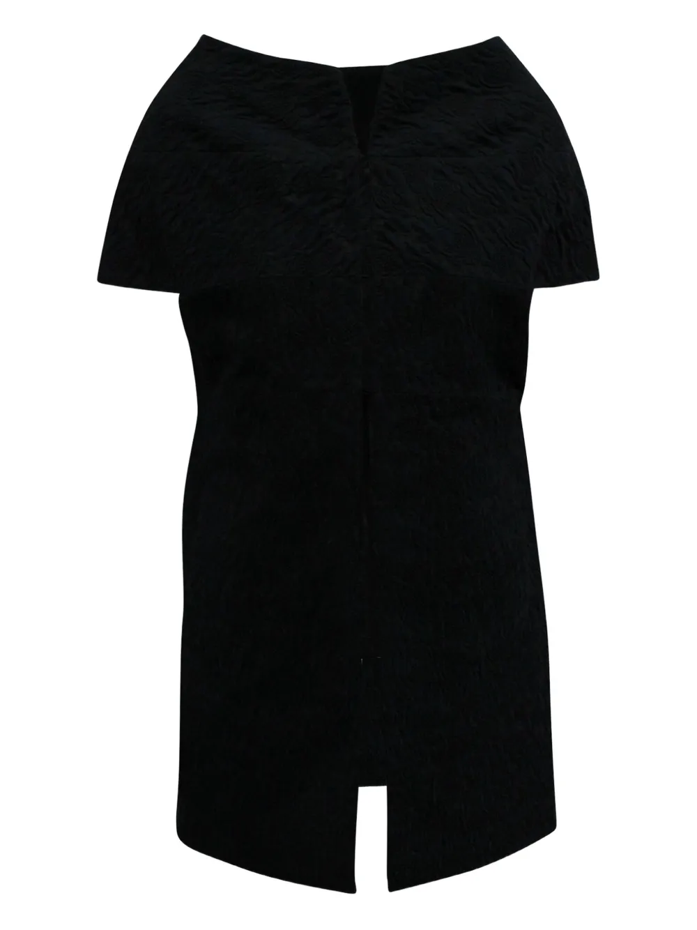 Marni Pre-Owned boat-neck short-sleeve coat - Zwart