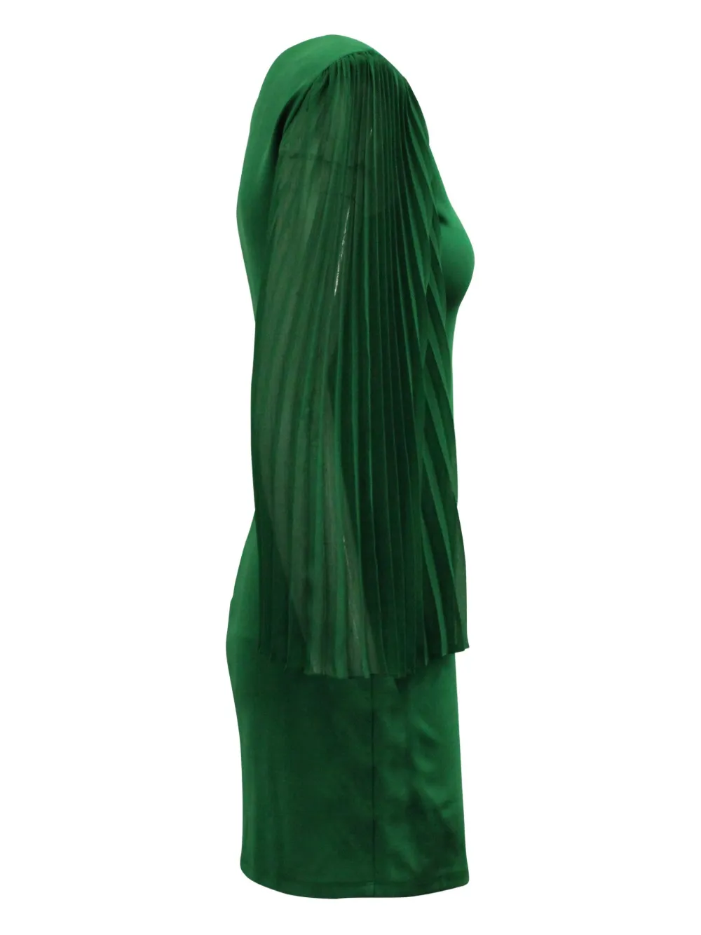Pre-owned Alice And Olivia Long Sleeve Dress In Green