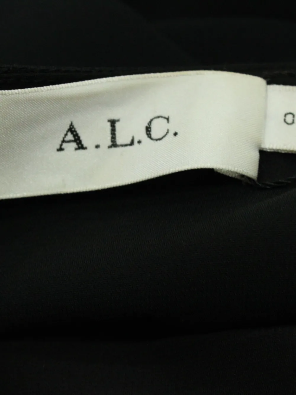 Pre-owned A.l.c Studded Mini Dress In Black