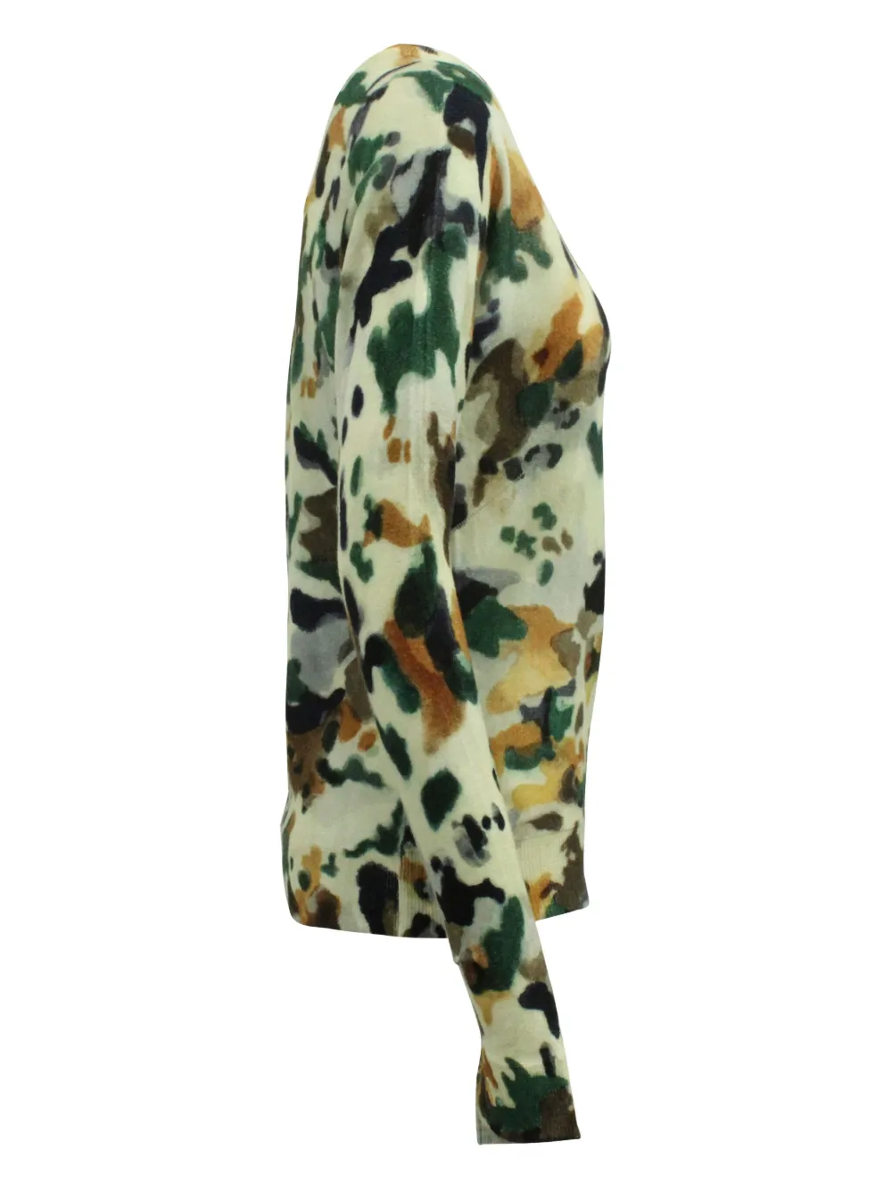 Zadig&Voltaire camouflage-print ribbed-knit sweater | Image 2