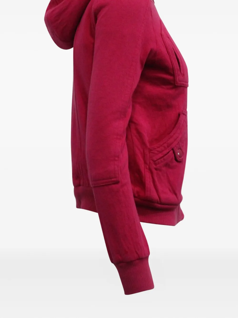 Pre-owned Marc Jacobs Vintage Cotton Hooded Jacket In Pink