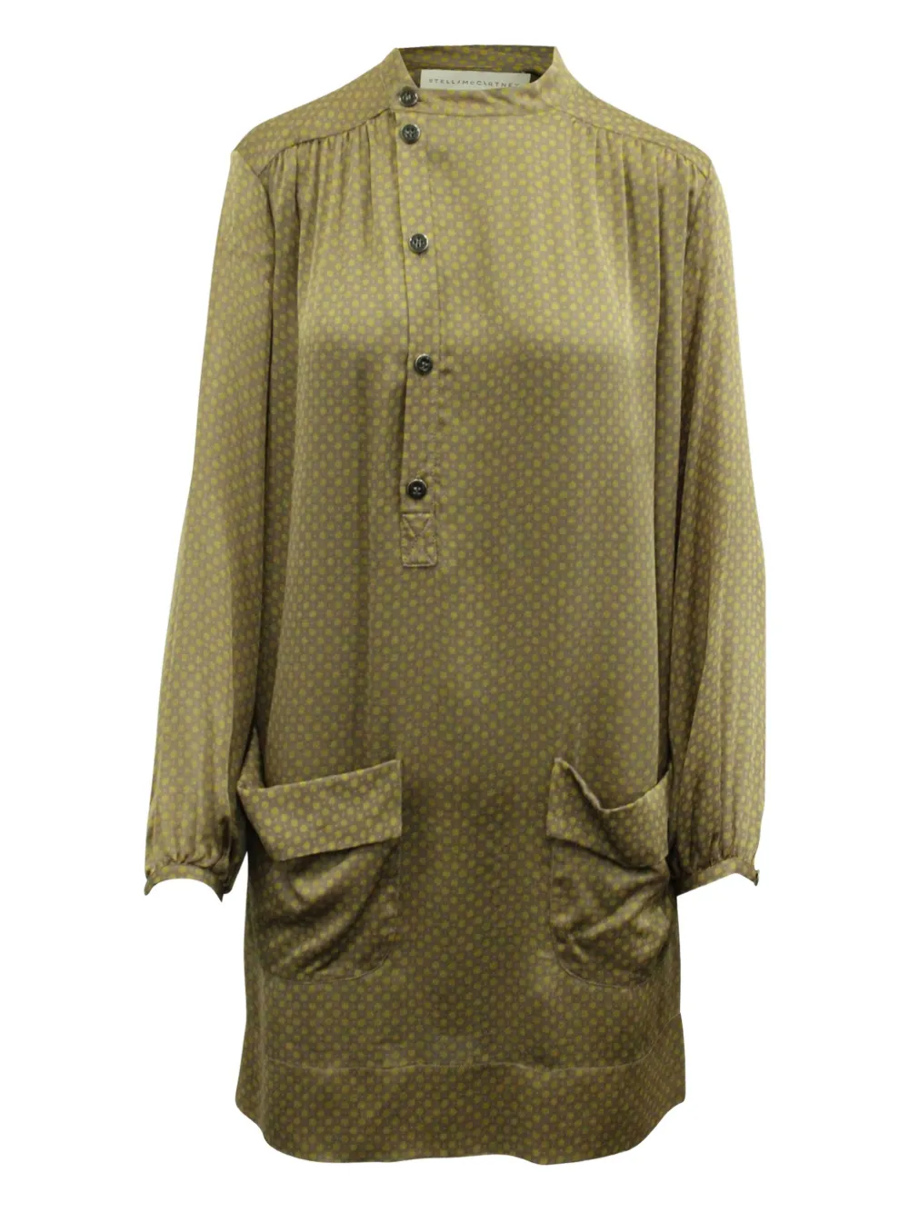 Stella McCartney Pre-Owned silk dress | Brown | Image 1