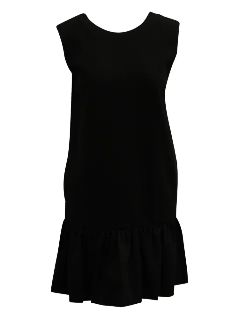 MSGM vestido corto con dobladillo de volantes