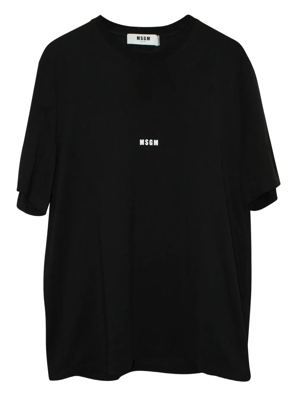 MSGM logo-print T-shirt | Black | Image 1