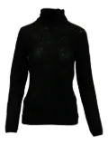 DVF Diane von Furstenberg turtleneck knit sweater - Black