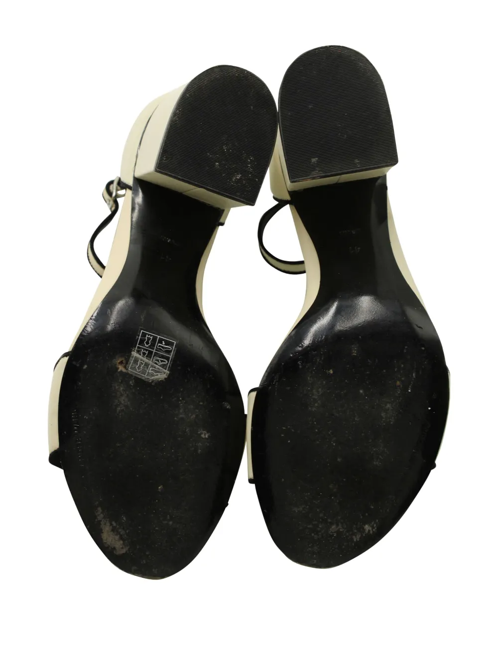 Pre-owned Alexander Wang Abbey Heeled Sandals In Neutral