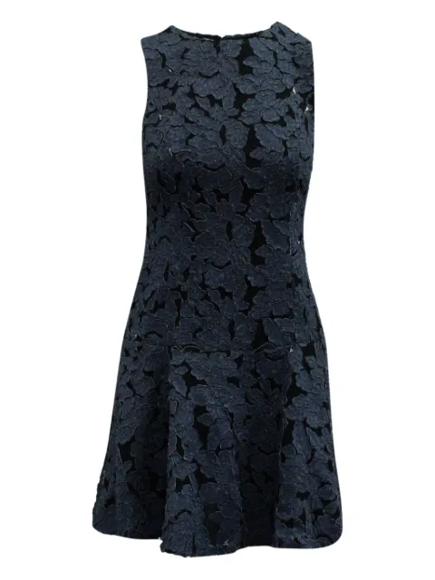 alice + olivia floral lace mini dress