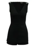Maje Irisa sleeveless playsuit - Black