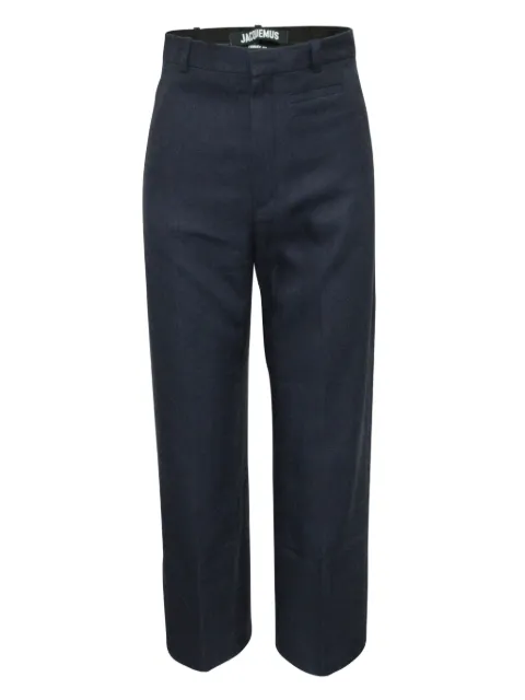 Jacquemus Pre-Owned high-waist linen trousers
