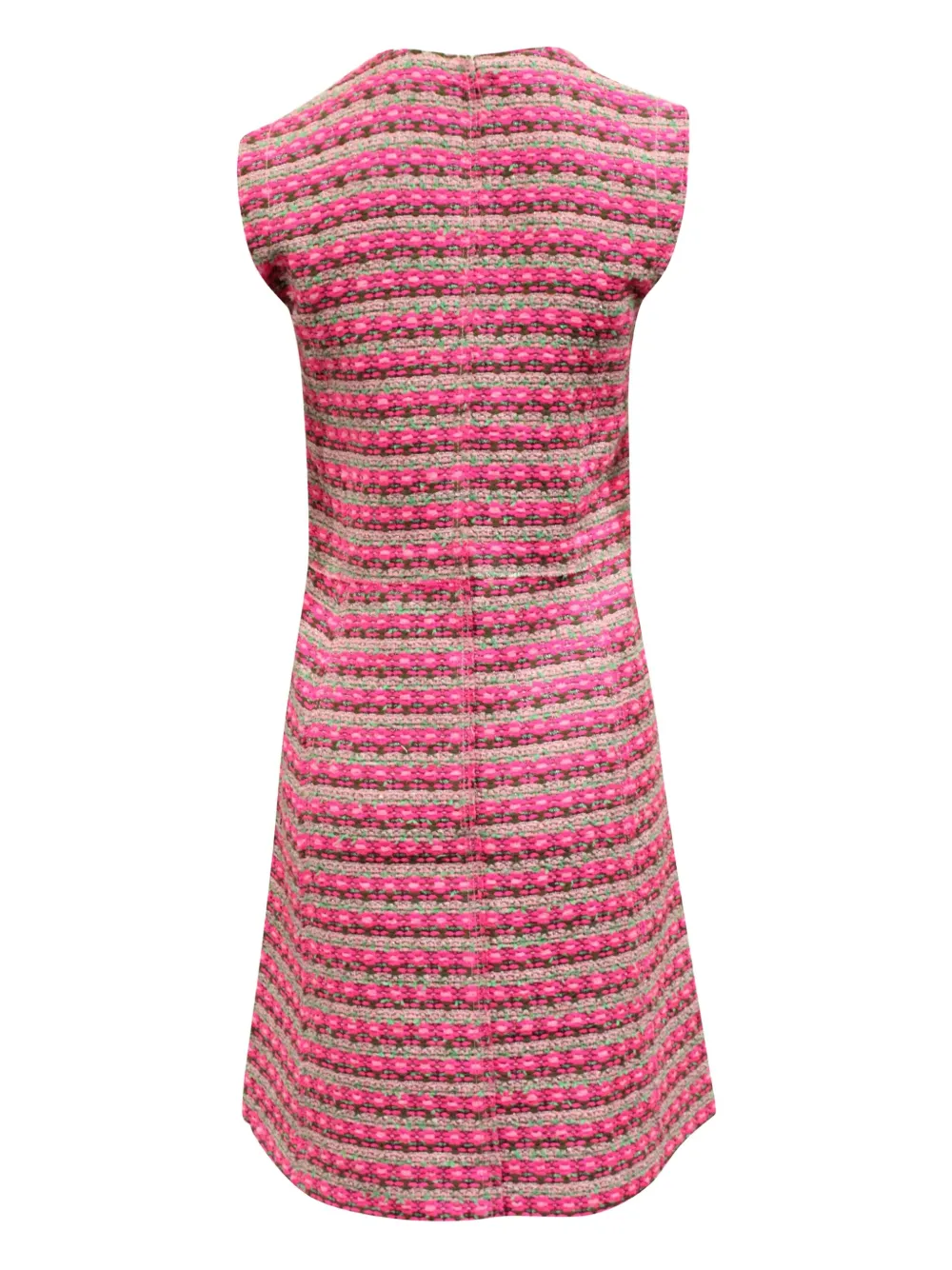 Marc Jacobs Vintage striped sleeveless shift dress - Roze
