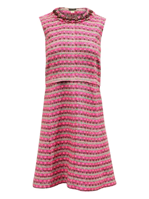 Robe rayée à design sans manches - Marc Jacobs Vintage - Modalova