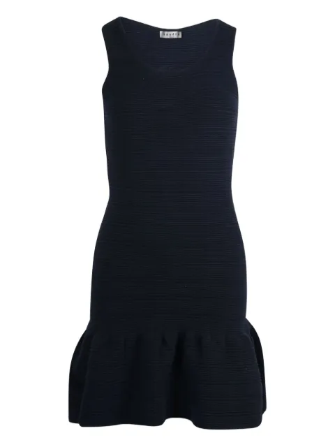 SANDRO scoop-neck flared dress