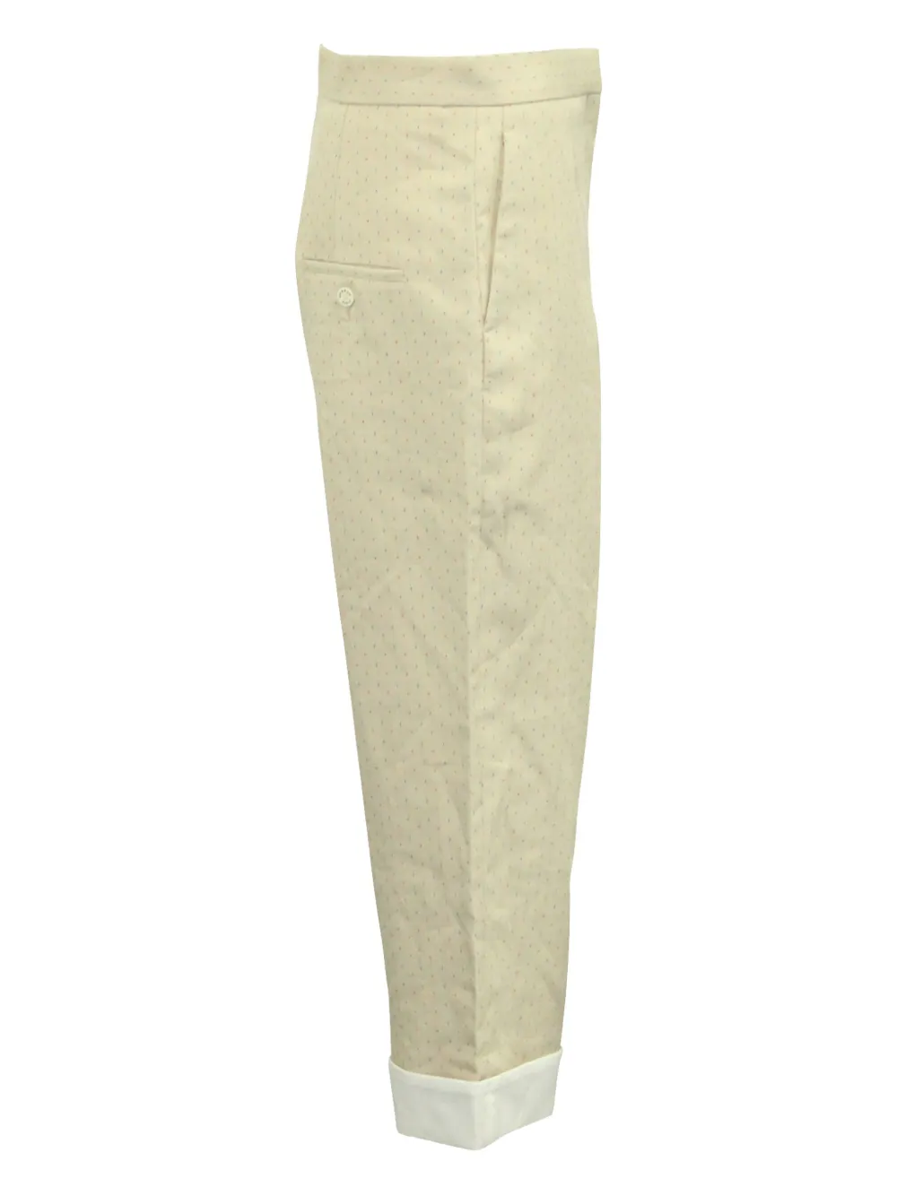 SANDRO Cropped broek - Beige