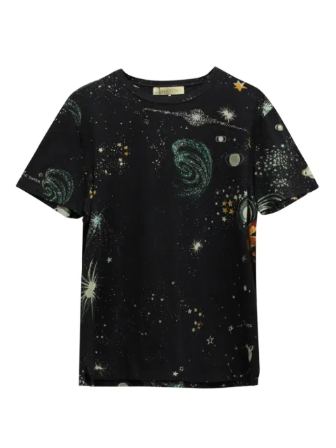Mario Valentino Vintage Cosmo-print T-shirt