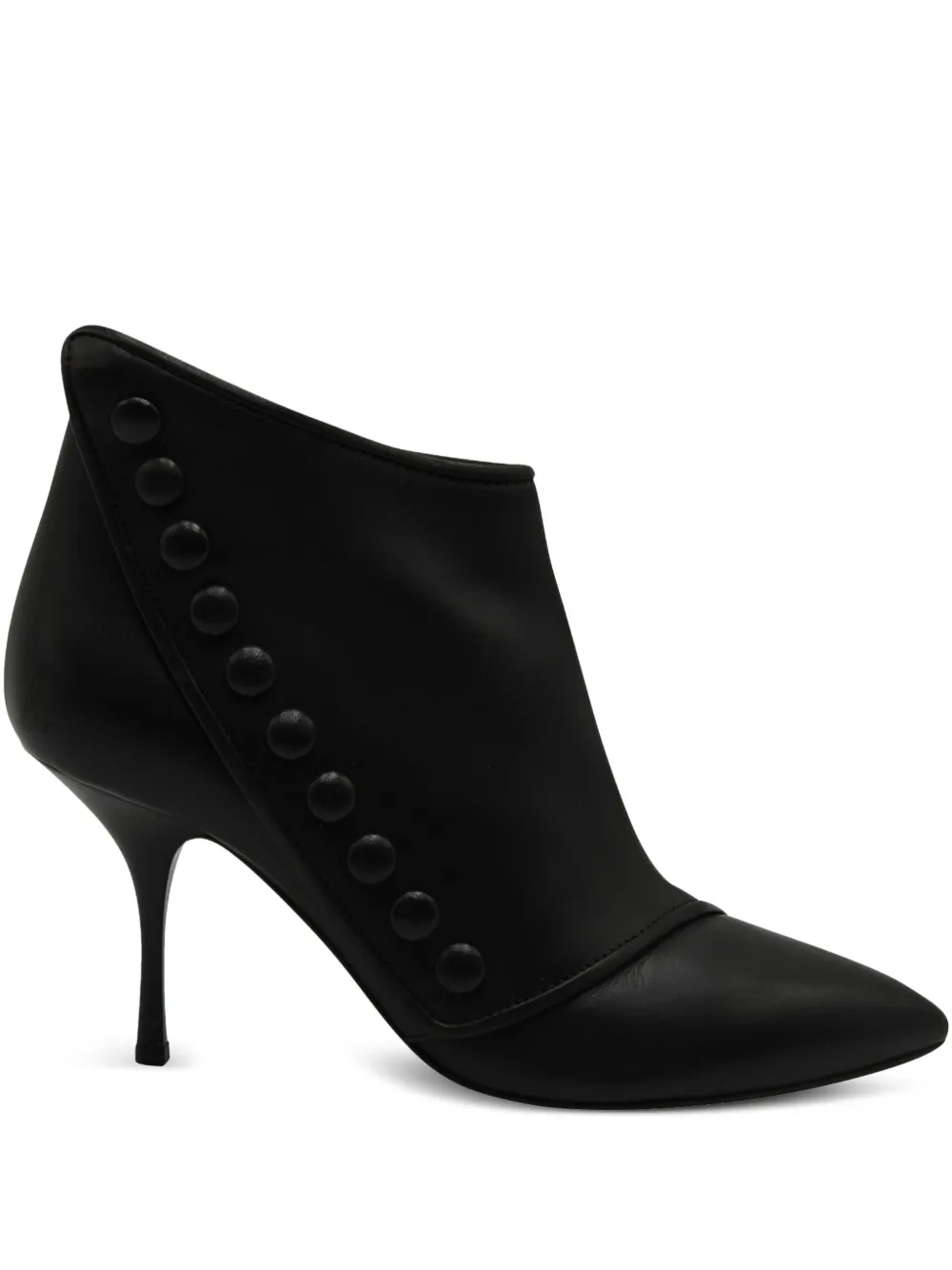 Giuseppe Zanotti Vintage buttoned leather ankle boots | Black | Image 1