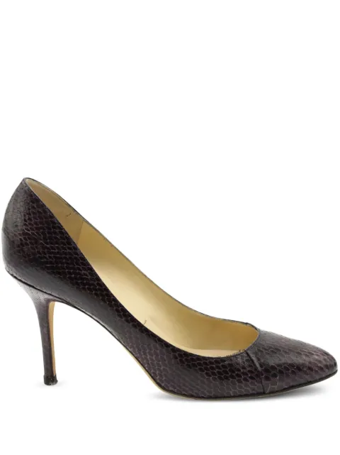 Jimmy Choo Pre-Owned Pumps aus Schlangenleder