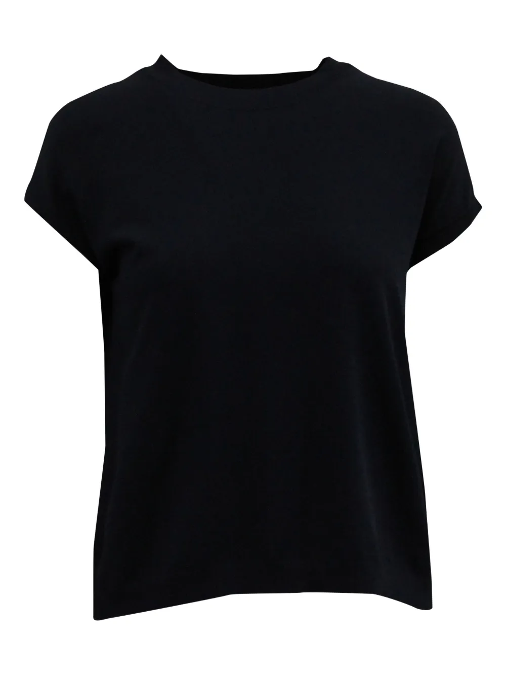 Pre-owned Theory Drop-shoulder T-shirt In Blue