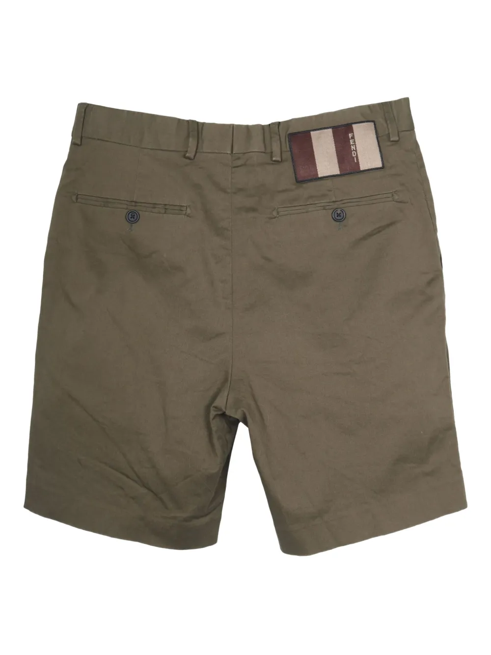 Fendi Pre-Owned cotton rear-pocket shorts | Image 2