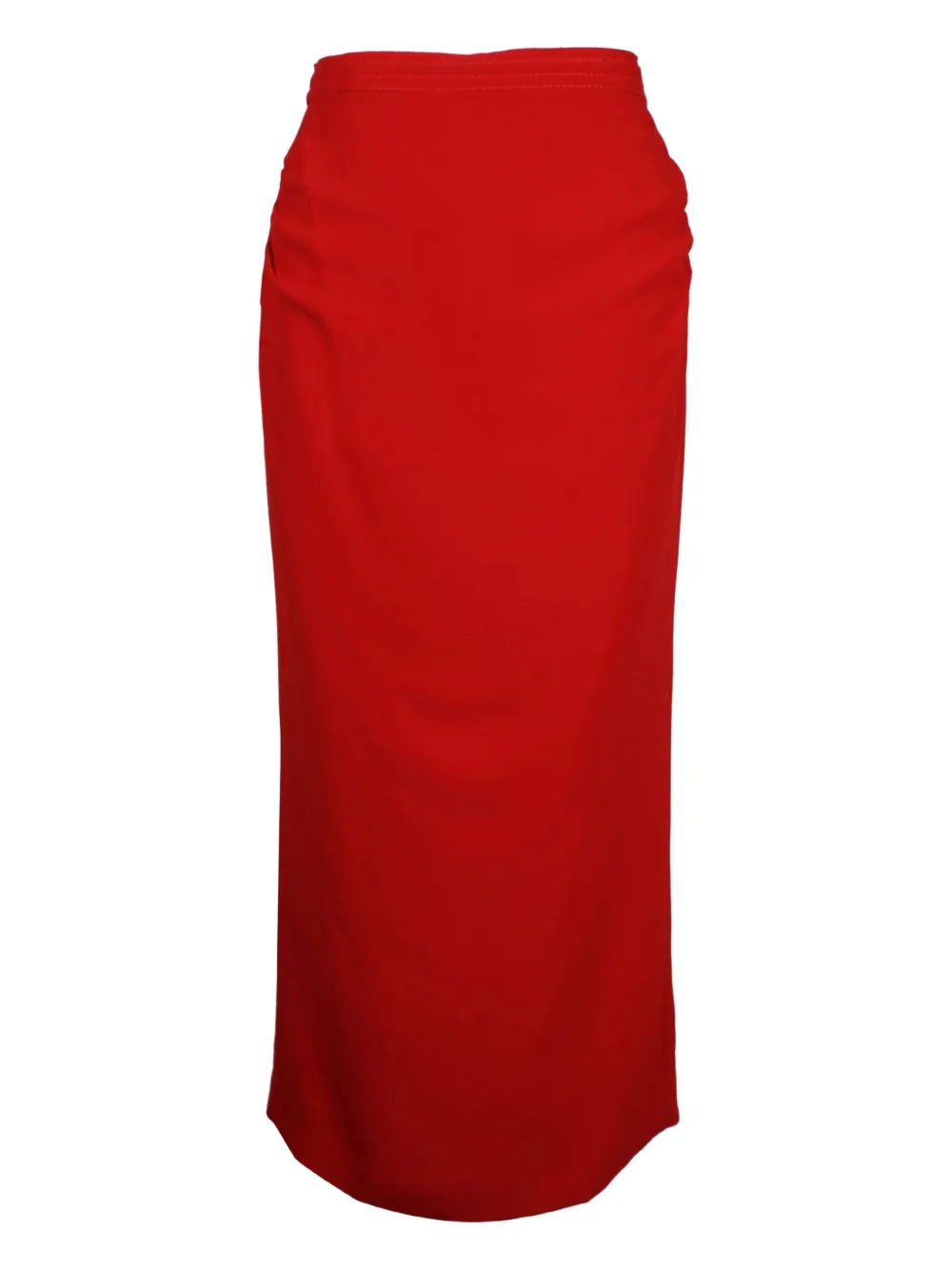 Pre-owned N°21 High-waist Pencil Skirt In Red