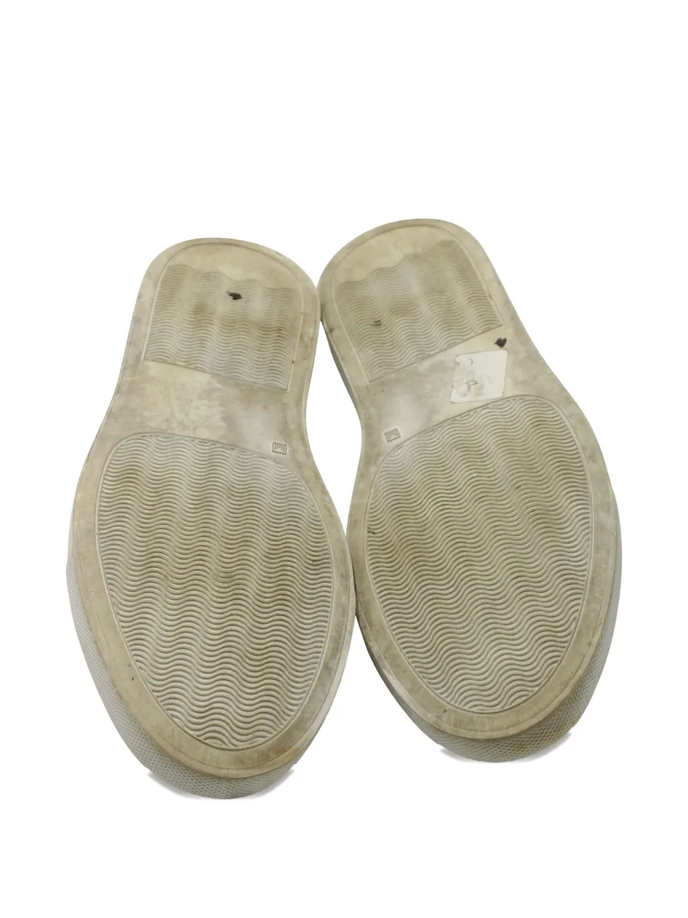 Pre-owned Common Projects Achilles Leather Sneakers In White