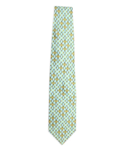 Versace Pre-Owned Medusa Head-pattern silk tie