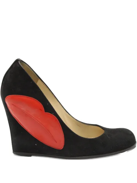 Christian Louboutin Pre-Owned حذاء 'كيس مي' بكعب سميك متصل