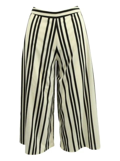 alice + olivia striped wide-leg trousers