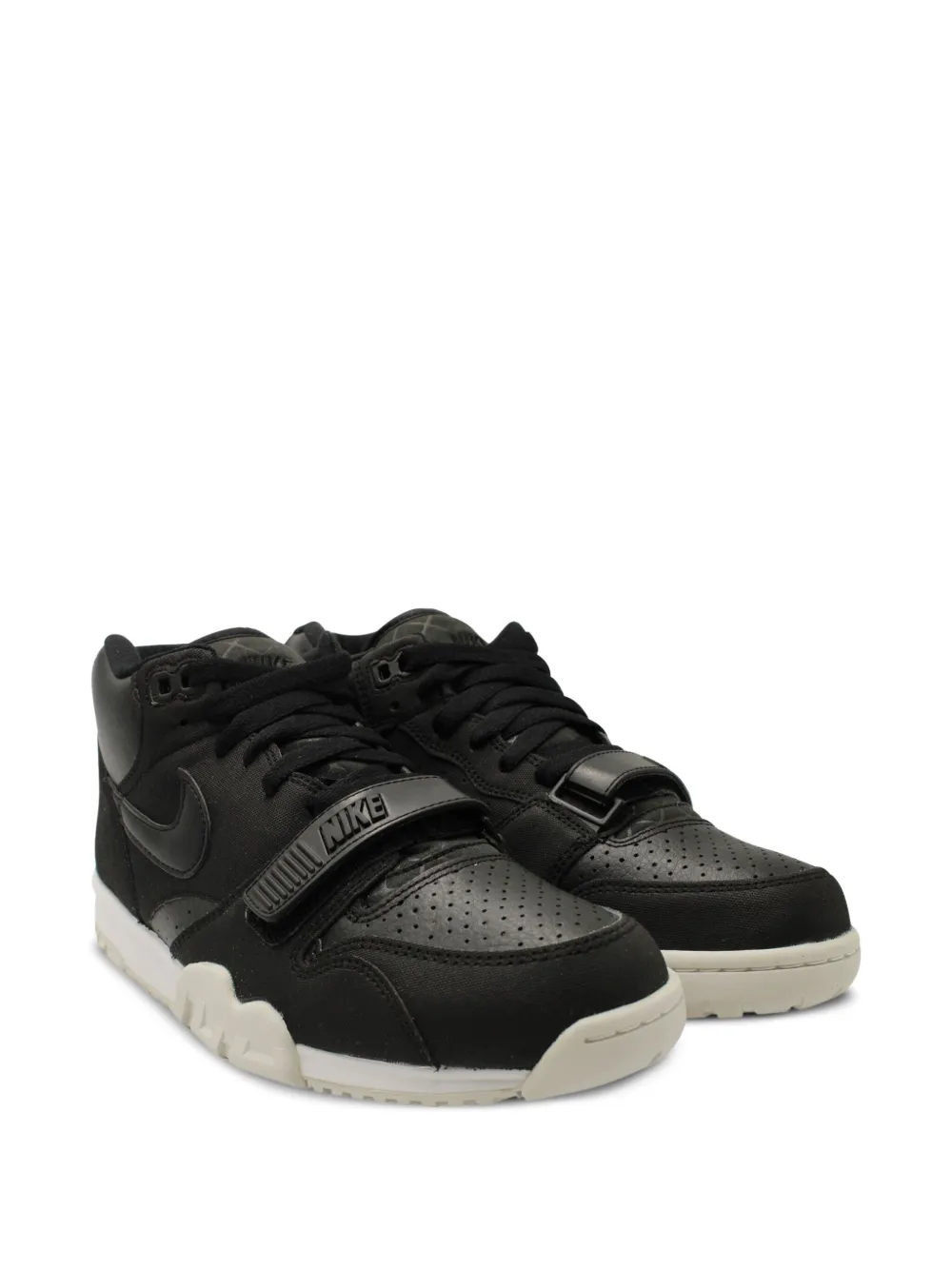Nike Vintage Air Trainer 1 leather strap sneakers | Image 2