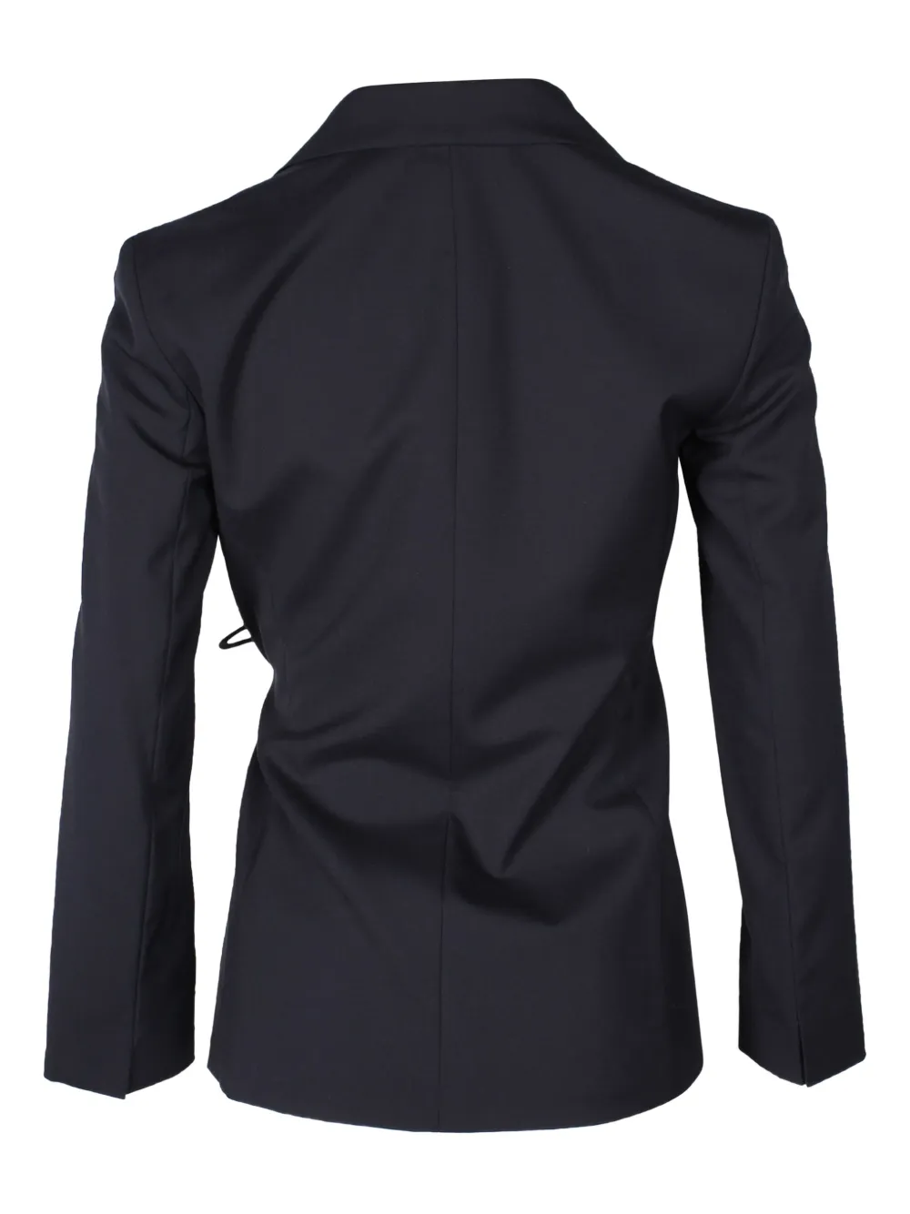 Pre-owned Theory Staple Tie-side Blazer In Blue