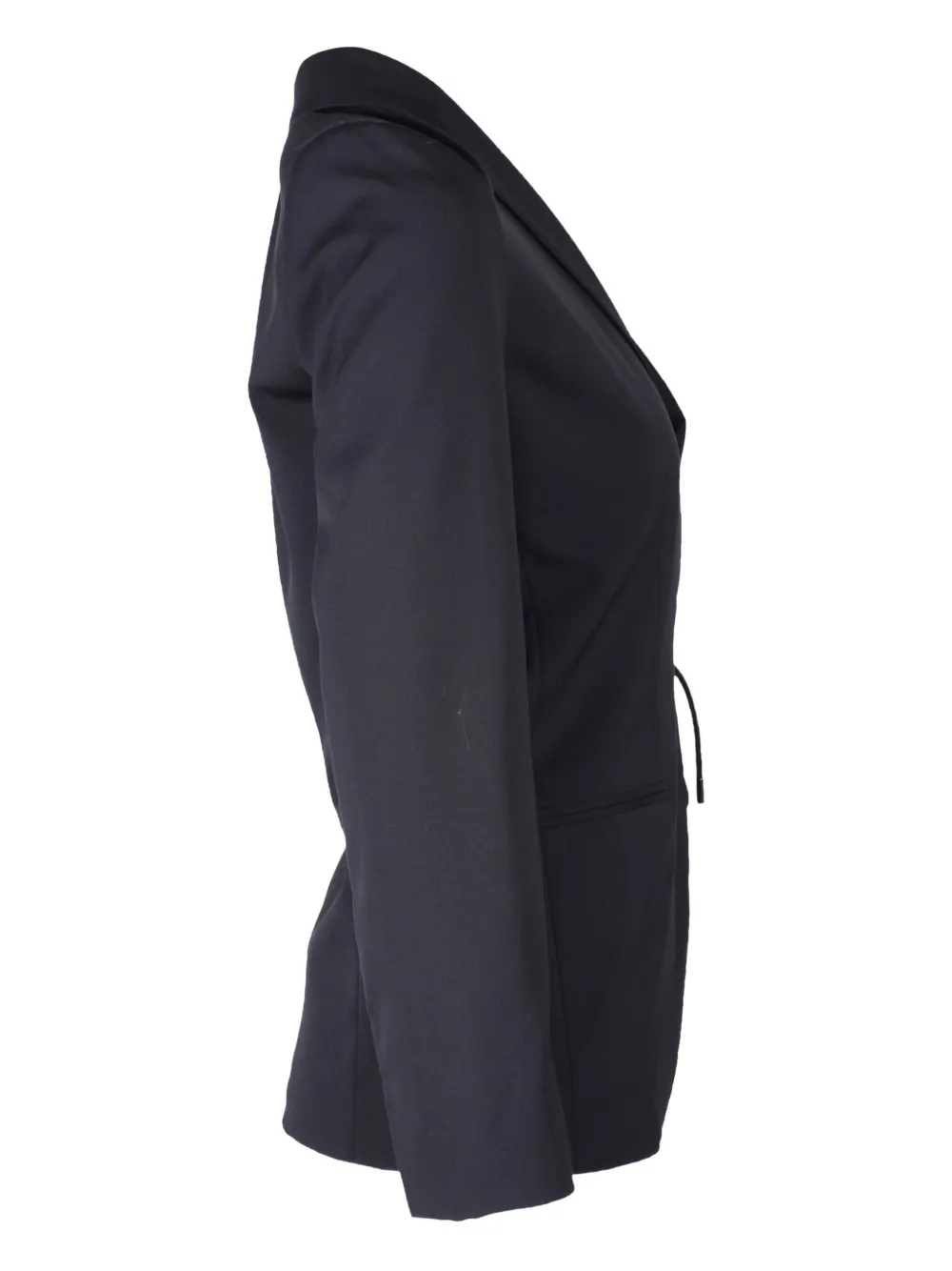 Pre-owned Theory Staple Tie-side Blazer In Blue