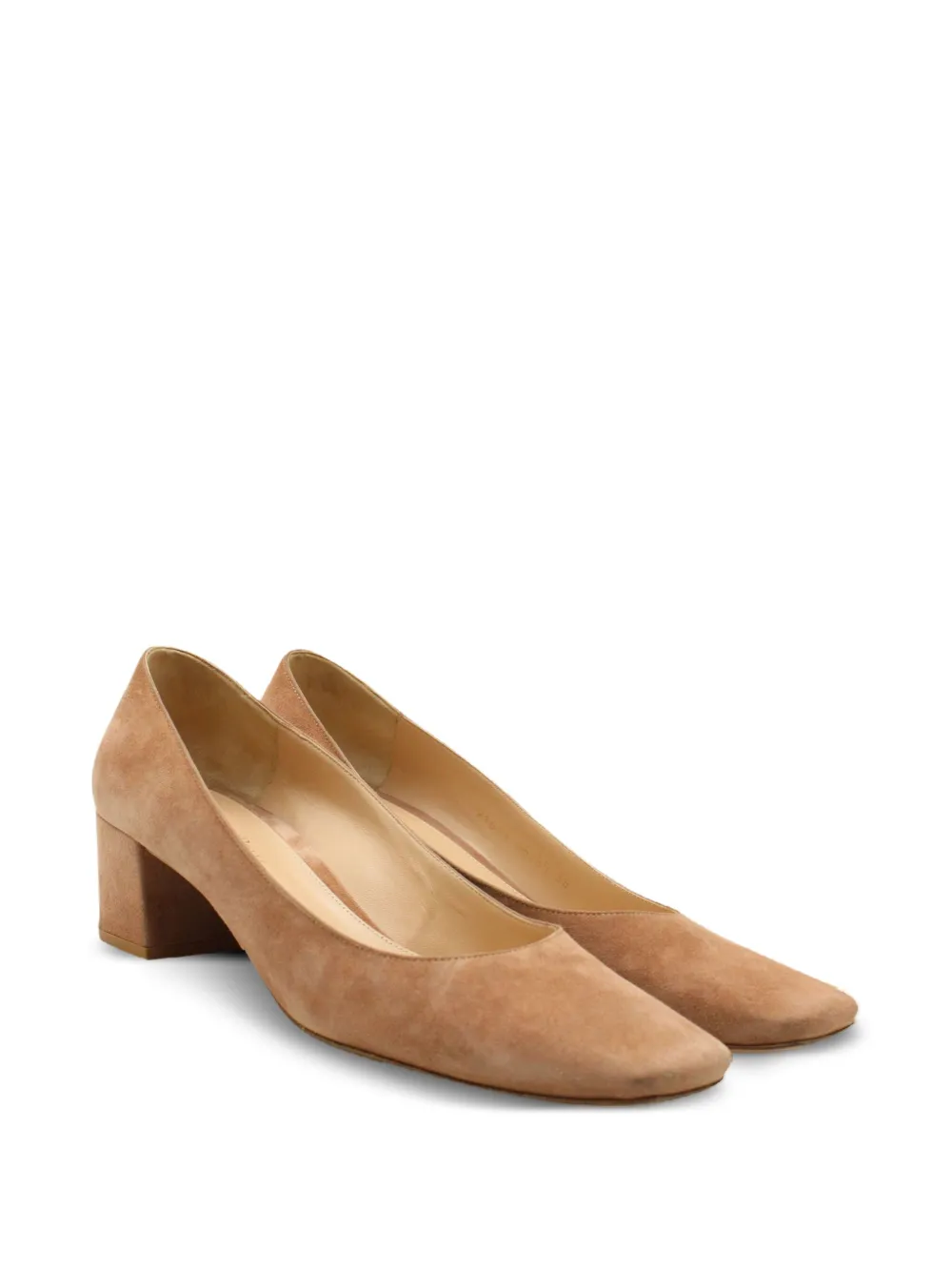 Gianvito Rossi block-heel square-toe pumps | Image 2