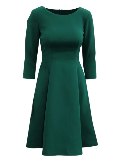 Alberta Ferretti Vintage فستان فلير بأكمام طويلة
