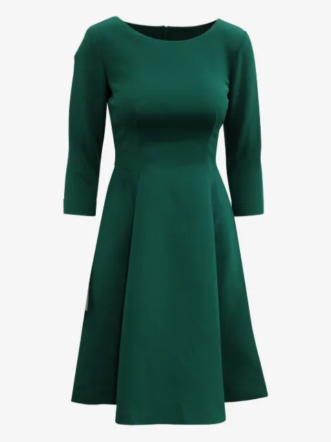 Alberta Ferretti Vintage robe évasée à manches longues
